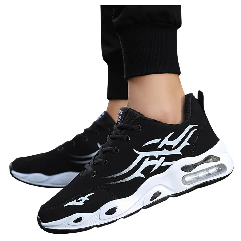 Thick Sole Bottom Lightweight Men's Wear-Resistant Non-Slip Outdoor Male Running Sneakers Basketball Shoes zapatillas hombre
