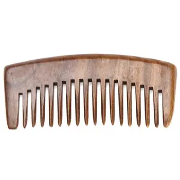 

Natural Green Sandalwood Comb Wooden Massage Present Comb