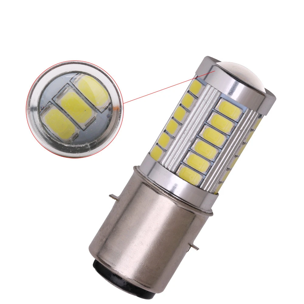 1 шт. BA20D светодиодный головной светильник лампы 5630 33SMD аксессуары мотор фары s |