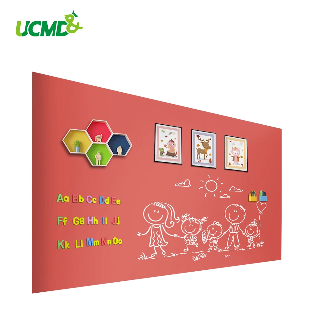 

Hold Fridge Magnets Vinyl Draw Chalkboard Iron Decor Wall Sticker Office Message Kids Graffiti writing Learning Blackboard Paper
