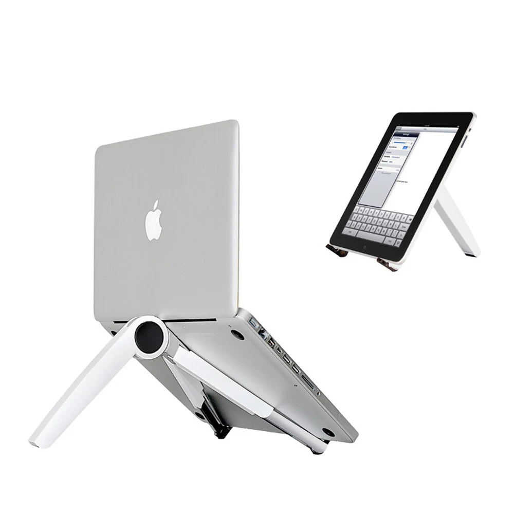 Регулируемая подставка для ноутбука, крепление для iPad Macbook Pro 13 Air Thinkpad, держатель для ноутбука, планшета, подставка для ноутбука, охлаждающая подставка