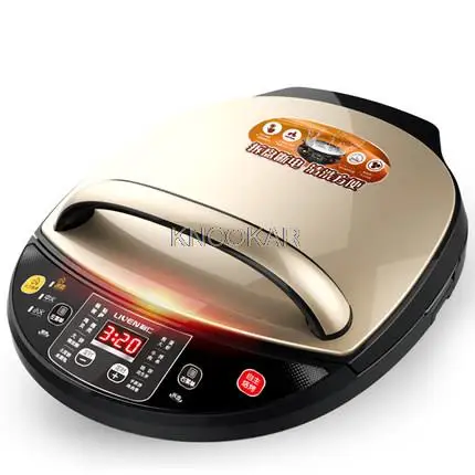 Double-sided heating of electric cake, removable and washable, frying and baking machine, pancake