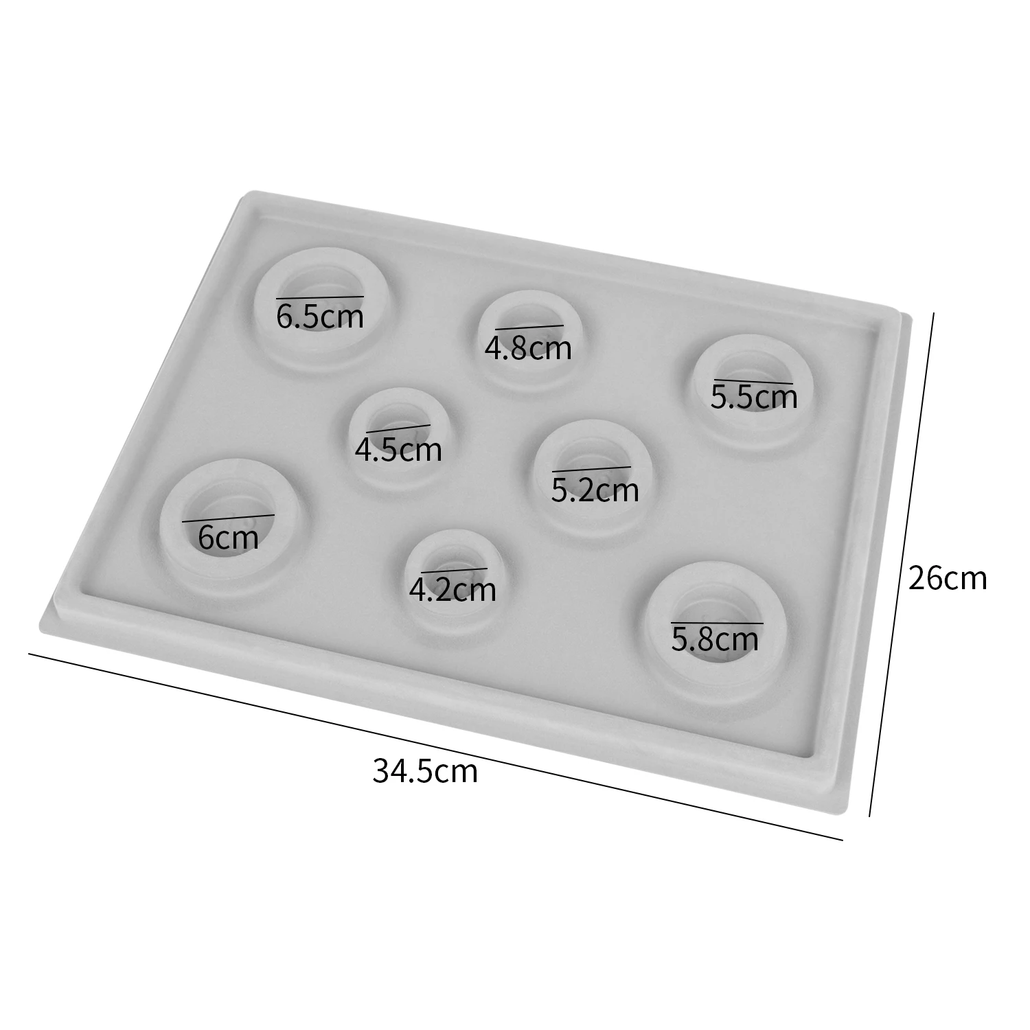 Boîte De Rangement Pour Bracelets, Colliers, Bijoux, Perles, Flocage Gris, Plateau De Rangement Pour Outils De Mesure, Accessoires Avec Pince, Pied à Coudre, Kit D'outils De Perles (23 Pièces