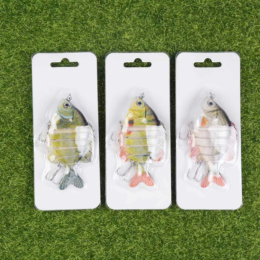 

1PCS Fishing Lure Multi Jointed Hard Bait 8.5cm 24g Lifelike joint bait Wobblers 6 Segments Swimbait Fishing Lure Crankbait