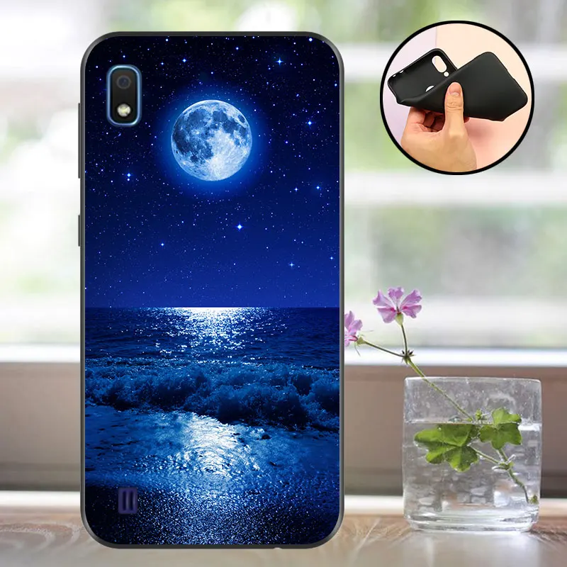 YLH22 Чехол для samsung Galaxy A10, силиконовый цветной чехол для samsung A10, задняя крышка из мягкого ТПУ A105F A105 A 10 матовый чехол для телефона - Цвет: YLH22