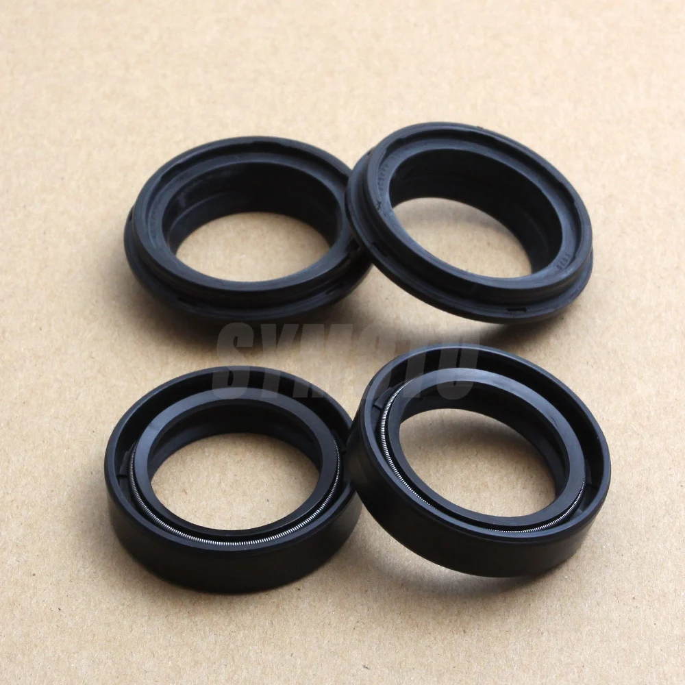 

BW 350 Double spring Motorcycle Front Fork Damper oil seal Dust cover For YZ80 BW200 TW200 SRX250 BW350 XV250 Virago 33x45x10.5 33*45 Dust cover BW 350