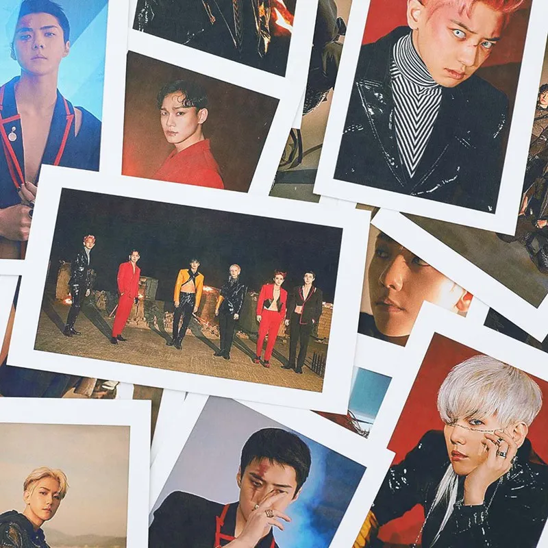 KPOP EXO NCTU WJSN Mamamoo NFlying IU рассеянная детская бумага Lomo Card Photo Card Poster Photocard Fans Подарочная коллекция Канцелярский набор