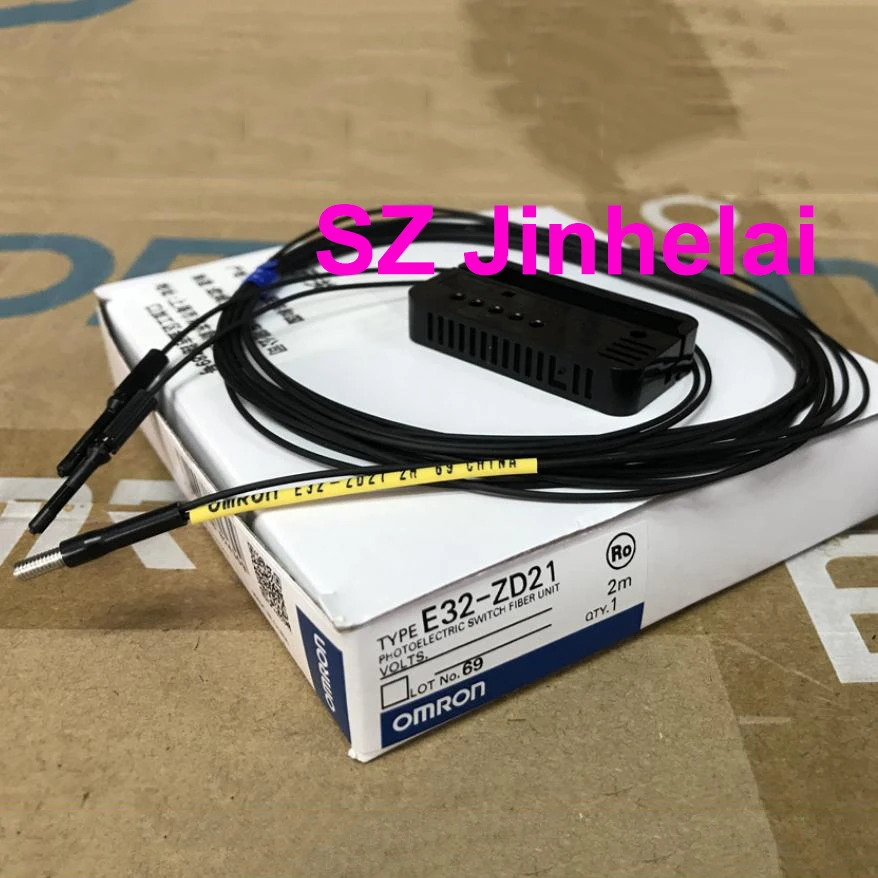 OMRON E32-ZD21 подлинный фотоэлектрический переключатель волоконный блок 2 м