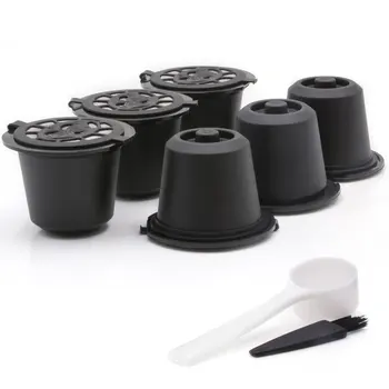 

Reusable Coffee Pods Small Reusable FilLED Coffee Capsule Cup Coffee Filter Repeatable Recycling Coffee Cap