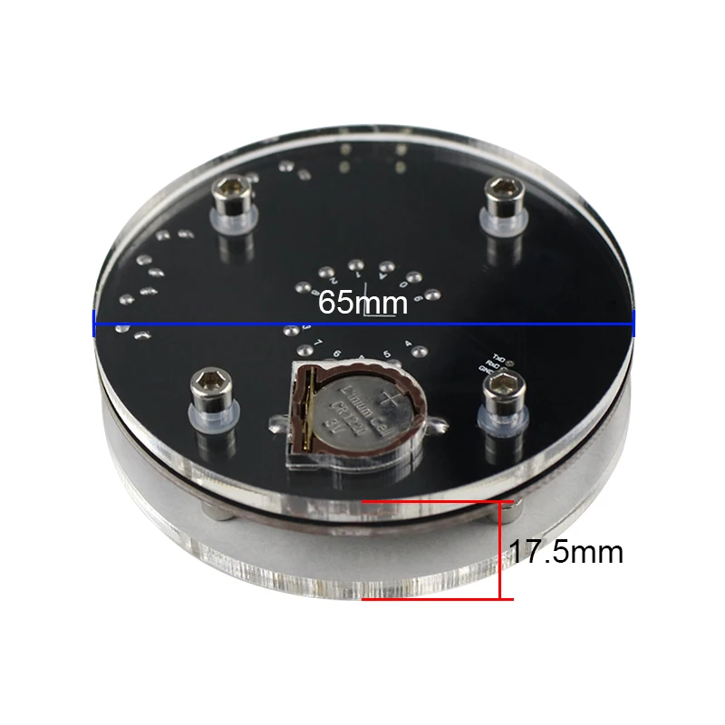 Tubos de Relógio Ghxamp Áudio Faça Você Mesmo Em-18 Tubo Único Relógio Que Brilha Nixie Não Inclui Micro Usb 5v 1a - Image 5