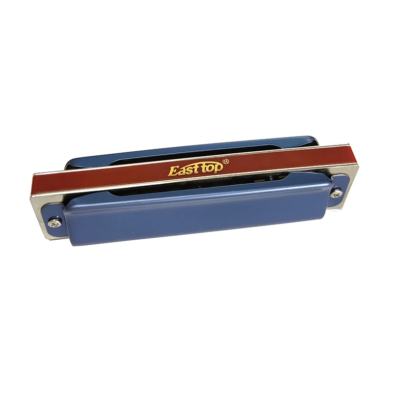 Chave de c a b T008k com Cor de Preto e Azul Easttop Gaita Diatonic Blues Harpa Paddy Tom Boca Órgão Instrumentos Musicais - Image 3