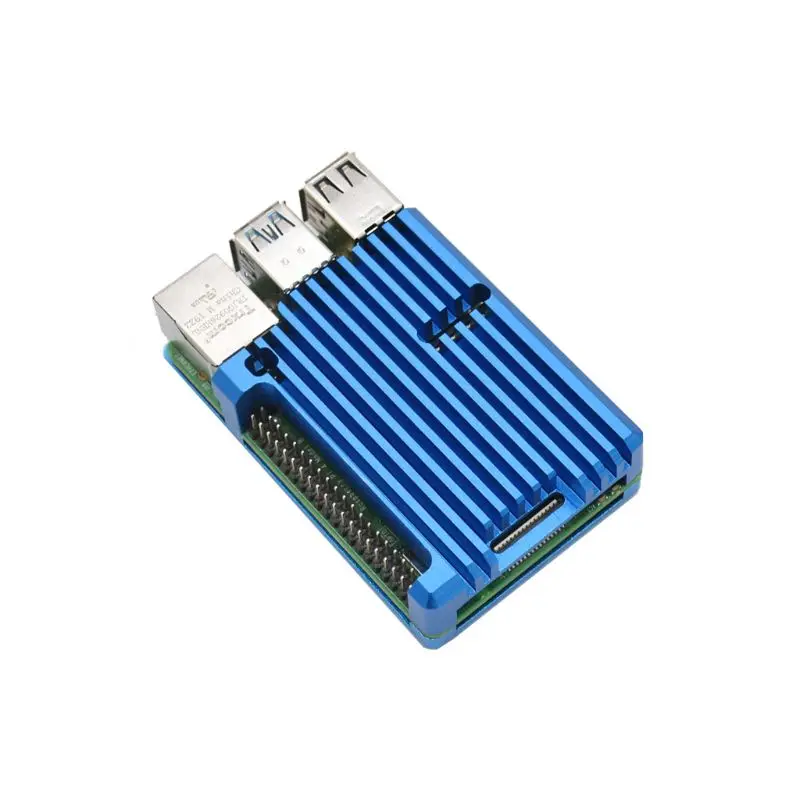 Чехол из алюминиевого сплава, металлический корпус, корпус для Raspberry Pi 4, Модель B, плата