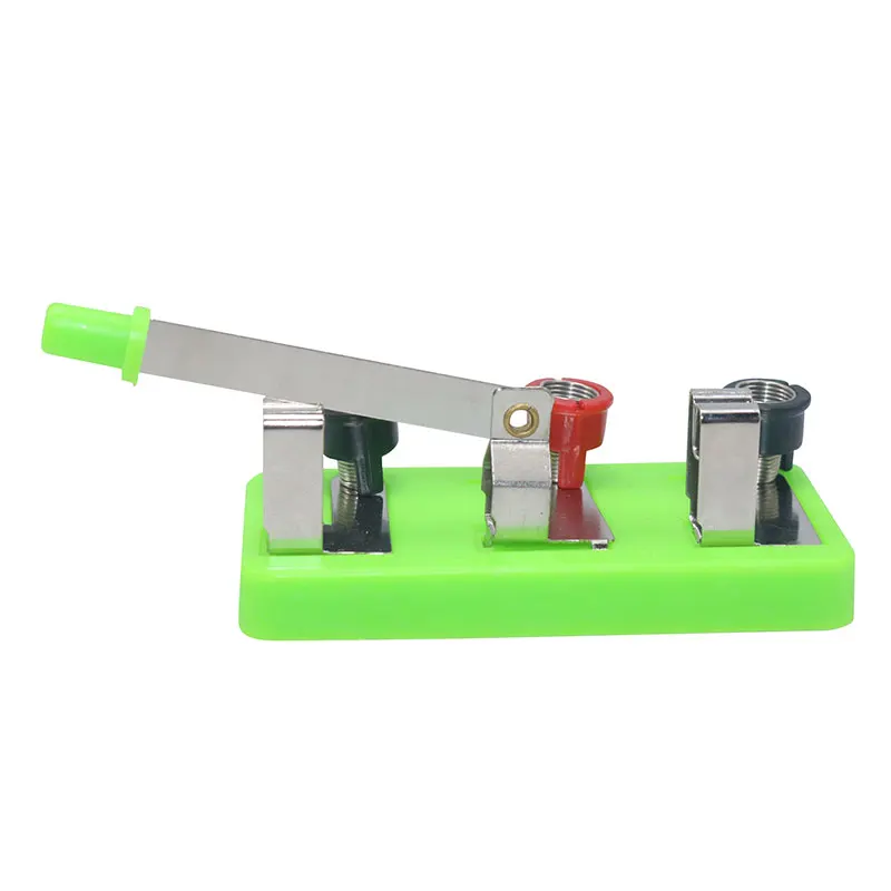 

1 pcs Single Pole Double Throw Switch Physical Electricity Laboratory Equipment Puzzle Science Teaching Equipment