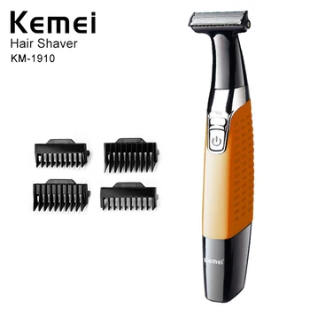 

Kemei rechargeable electric shaver beard shaver waterproof electric razor body trimmer men shaving machine hair trimmer
