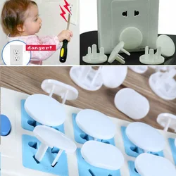 Lot de 20 prises de courant de sécurité pour bébés et enfants, couvercle rotatif Anti choc 