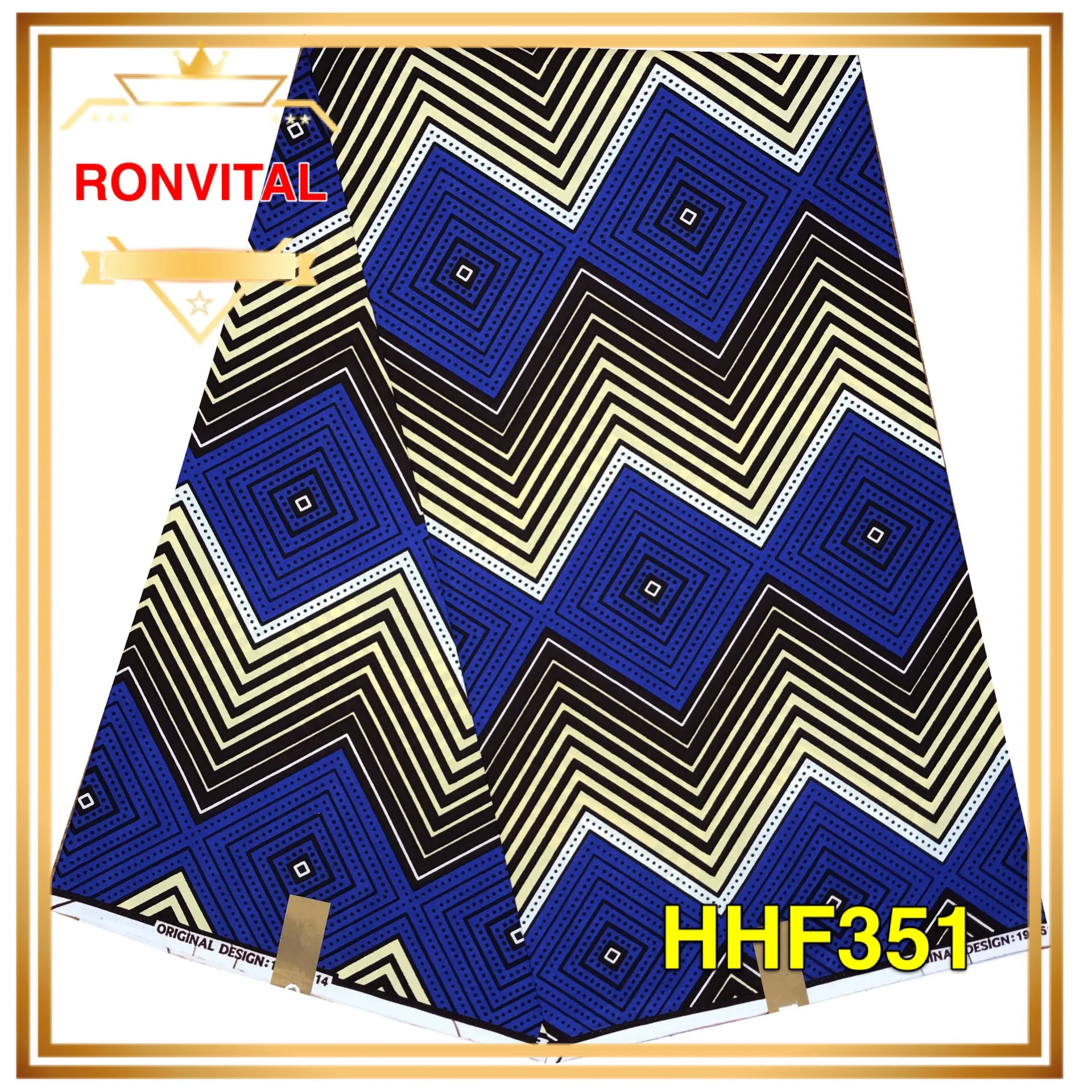 Леди платье DIY ткань воск ronvital Африка воск высокого качества хлопок Печатный Материал DIY ткани 6 ярдов/партия