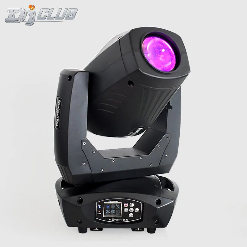 

Светодиодная Вращающаяся головка 200 Вт, Двойные колеса Gobo с промывочной призмой точечного луча, функция 3 в 1 для освещения Dj-бара