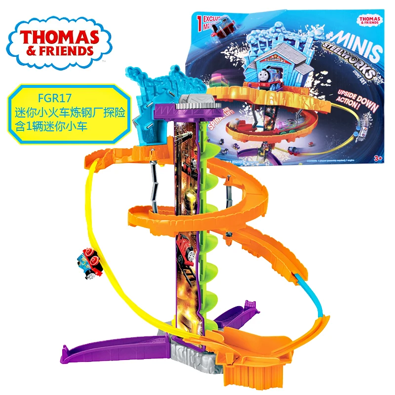 1:43, оригинальные паровозики Томас и его друзья, набор, коллекция, trackmaster Track Mins, игрушки, модель автомобиля для детей, литье под давлением, Brinquedos