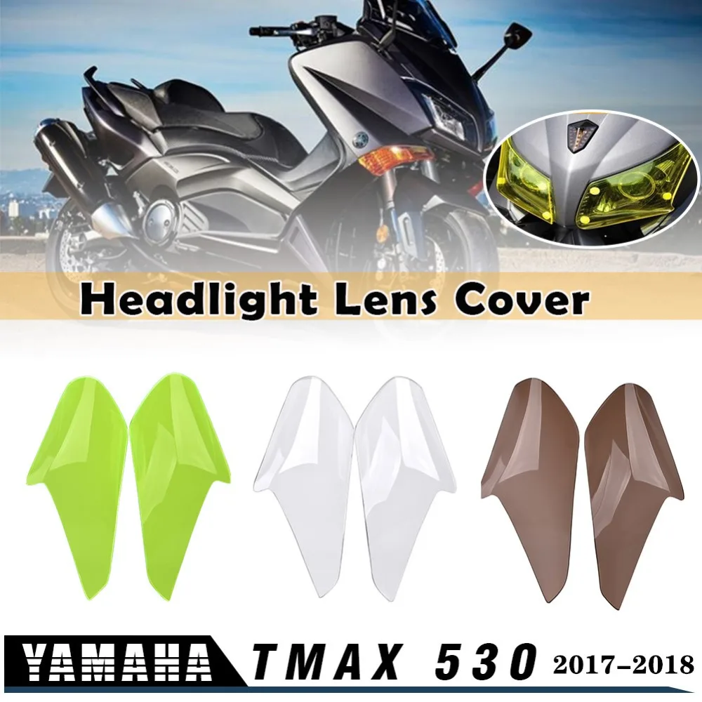 TMAX-530-12-13-14-Front-Headlight-Head-Lamp-Screen-Guard-Cover-Protector-Acrylic-For-YAMAHA