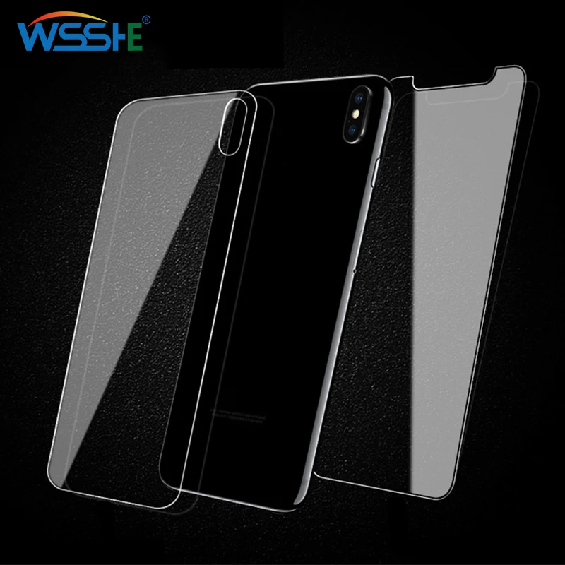2 шт. переднее заднее стекло для iPhone XR X 8 7 6s plus защита экрана iphone 2019 11 pro XS MAX