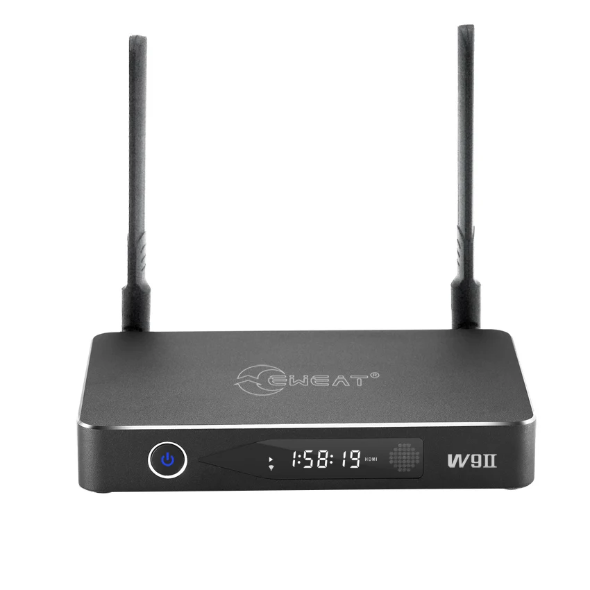 ТВ приставка медиаплеер 2 ГБ 4 16 32 Eweat W9II 4/5 8G Wifi 4K ассистент для Youtube Бесплатные