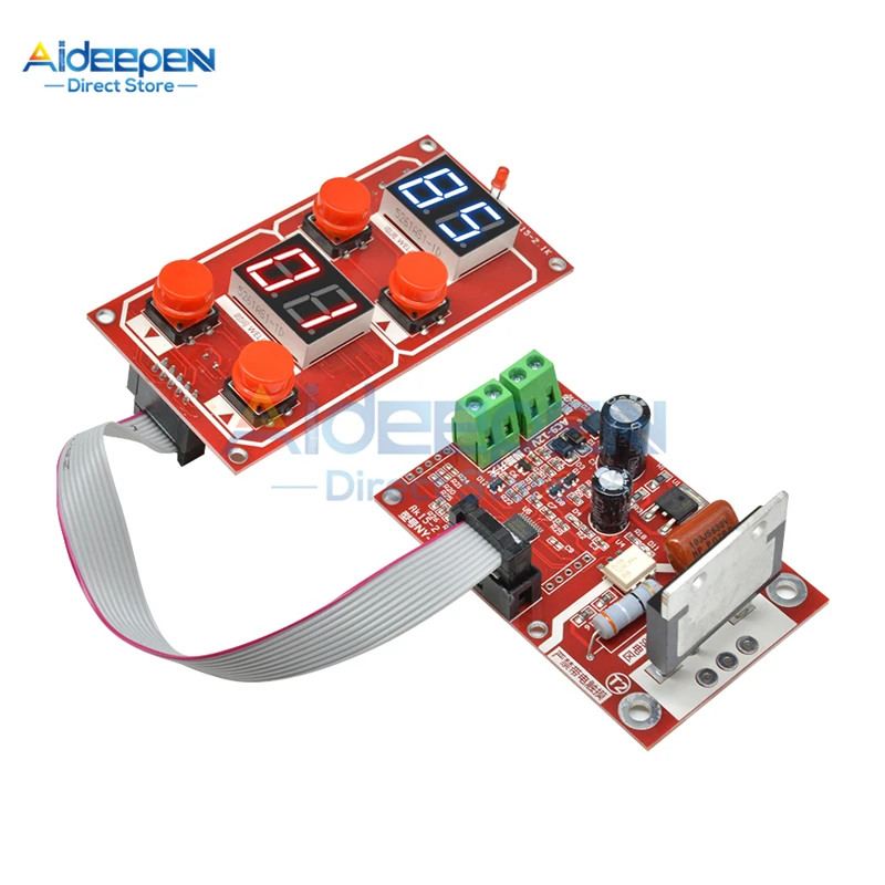 portable arc welder 40A/100A Spot Welding Machine Control Board Welder AC 110V 220V to 9V Transformer Controller Board Timing Current Time Current soldering iron station Welding Equipment