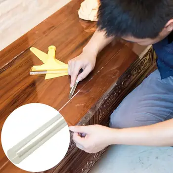 

1piece Furniture Film Self-adhesive Transparent Marble Wood Desktop Protective Film Desktop Sticker Protection Cover