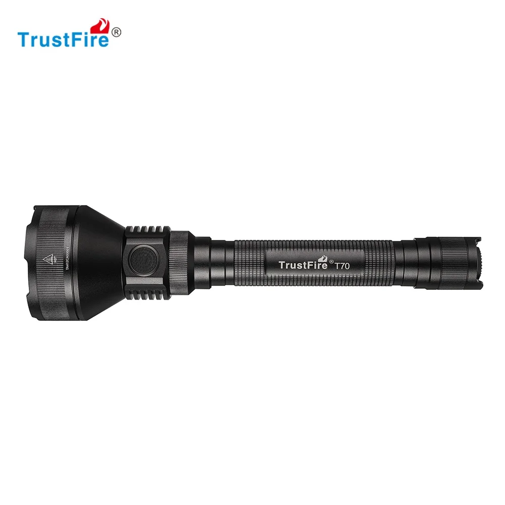 TrustFire T70 тактический фонарь Cree XHP35 2300LM 1000 м дистанционный перезаряжаемый светодиодный фонарь с 18650 батареей для охоты