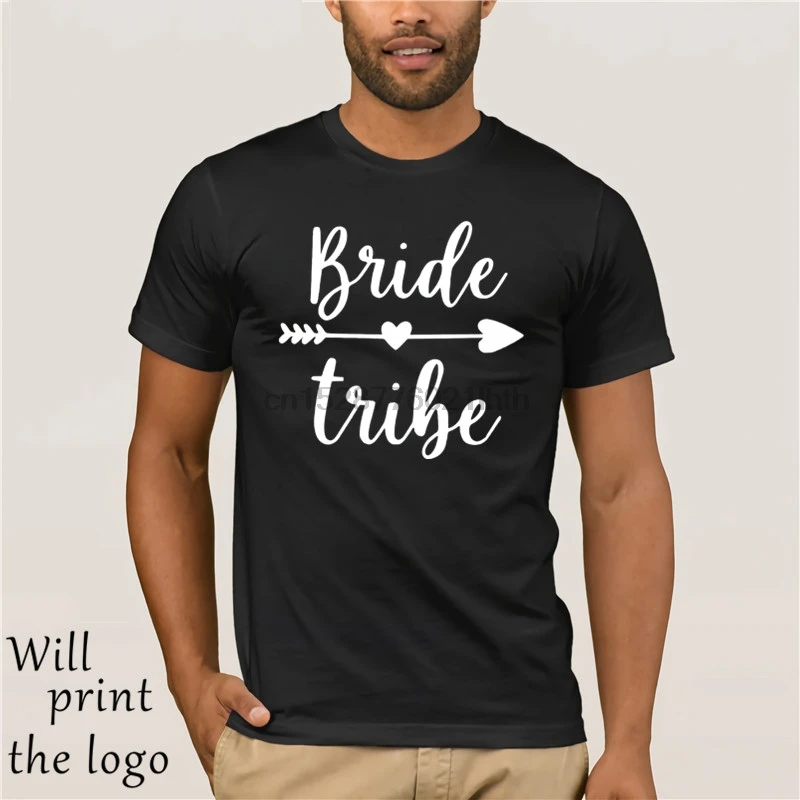 

BRIDE TRIBE T SHIRT HEN PARTY STAG WEDDING GROOM TO BE STAG HUBBY WIFEY WIFE NEW Cool Casual pride t shirt men Unisex New