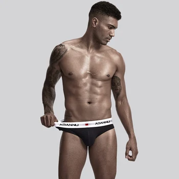 

2020 sexy underwear men Breathable men's cotton briefs cueca masculina calzoncillos hombre sexi men's panties Antibacterial AD44
