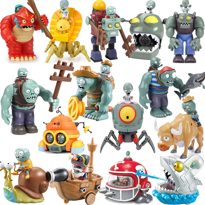 Rośliny kontra Zombie zabawki figurki Gargantuar Robot świąteczny prezent roślina Zombie gra Fan figurki lalka zabawka dla dzieci