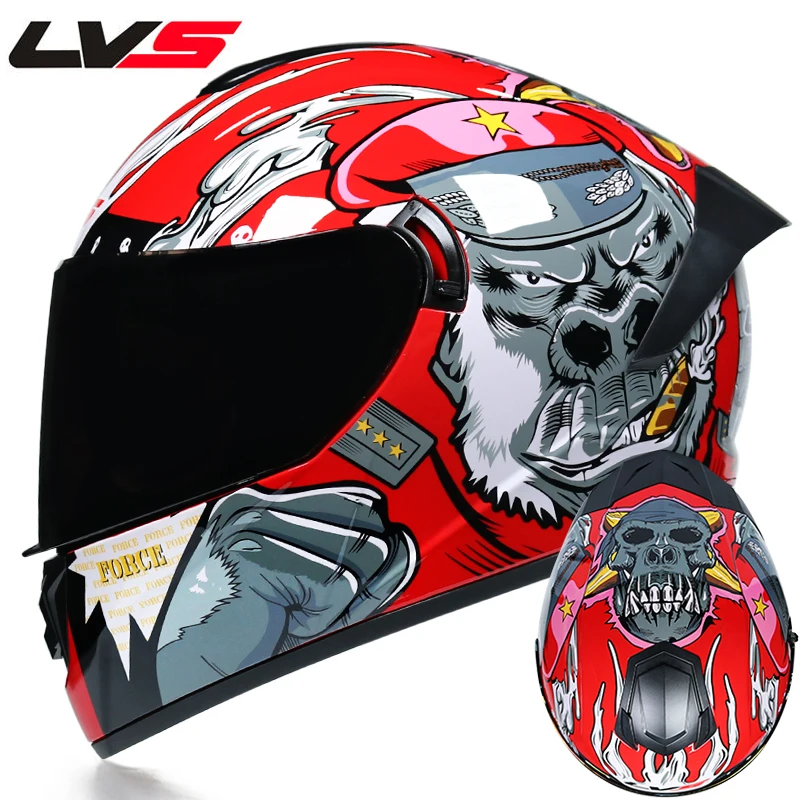 Профессиональный шлем для мотокросса, шлем для гонок, мотоциклетный шлем с двойными линзами, серия DOT approved Capacete Casco - Цвет: 2b