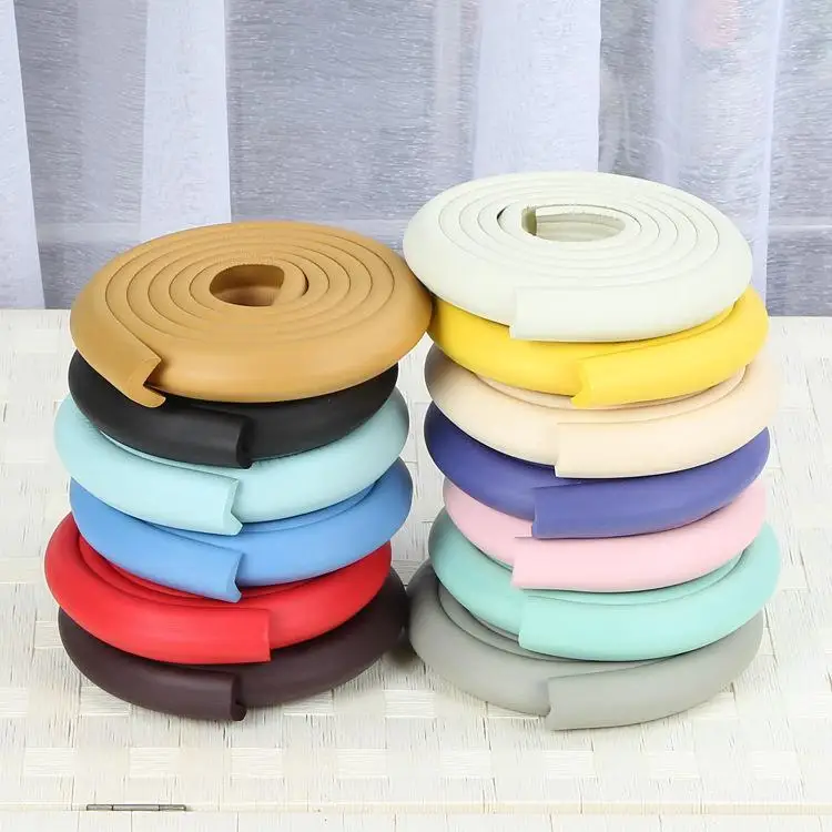 Table Corner Protector 2M U Shape Extra Thick Baby Safety Furniture Table Protector Edge Corner Desk Cover Protective Tape Foam Corners Bumper Guard