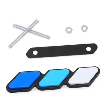 

3 Grille Badge EMBLEM Fits For Toyota Tacoma 4Runner Tundra Tri-color Grille Badge Sand Decorative Stickers