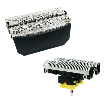 

2PCS for BRAUN Combi Pack 30B 310 330 Shaver Shear Head Blade & Blade Block
