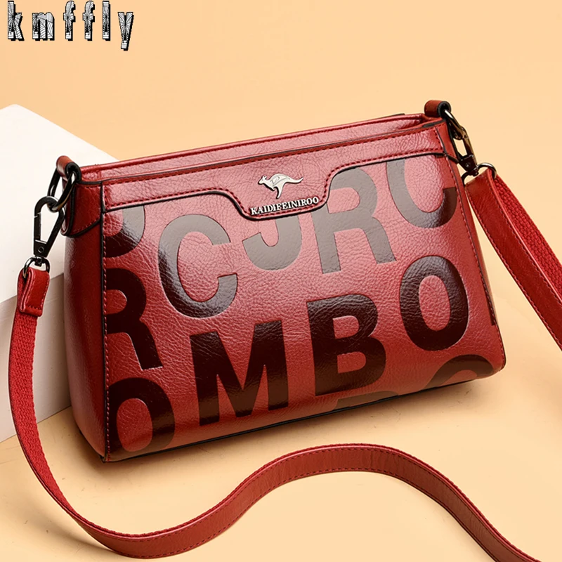 

Vintage Large Capacity Handbags High Quality Leather Ladies Handbags 2021 Ladies Shoulder Bags Small Messenger Bags Women