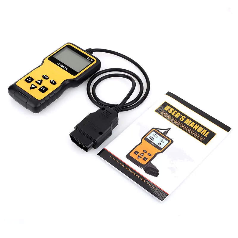 Vehemo OBD2 V310 Автомобильный сканер неисправностей Автомобильный Универсальный сканирующий инструмент диагностический считыватель кода многоязычный сброс автомобильные аксессуары