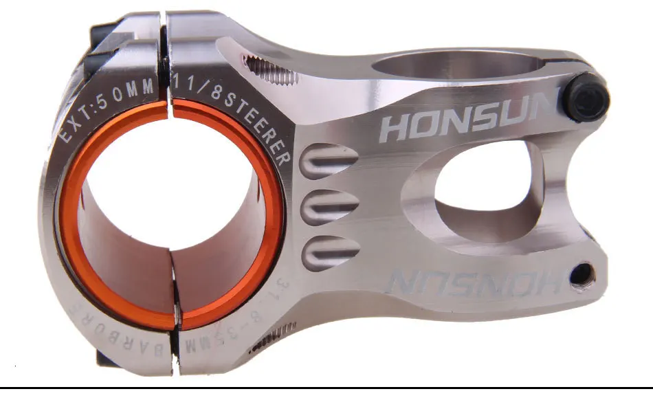 HONSUN 50/70 мм Высокопрочный легкий 35 мм 31,8 мм штока для XC AM MTB Горный Дорожный велосипед части