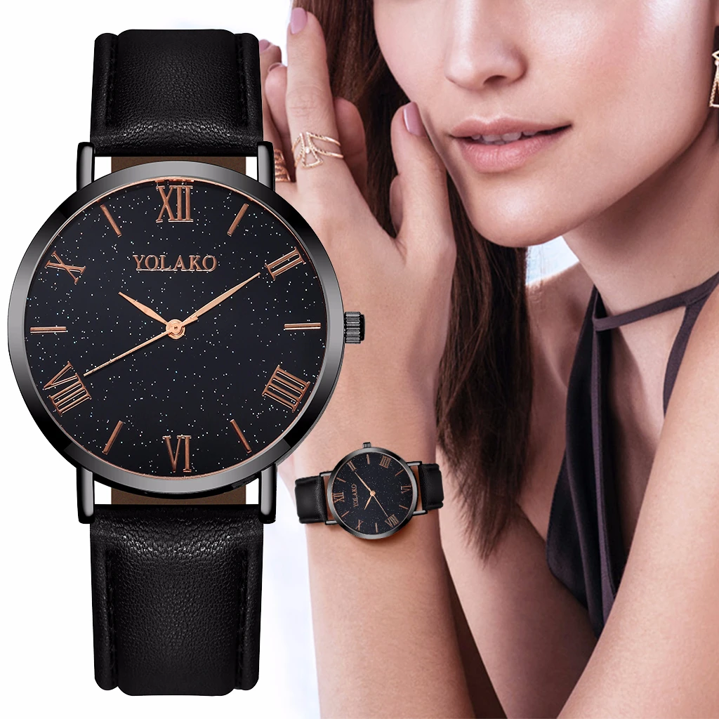 2020 Ladies Wrist Watch YOLAKO Magnetic Women Starry Sky Luxury Waterproof Female For relogio feminino Reloj Mujer | Наручные часы