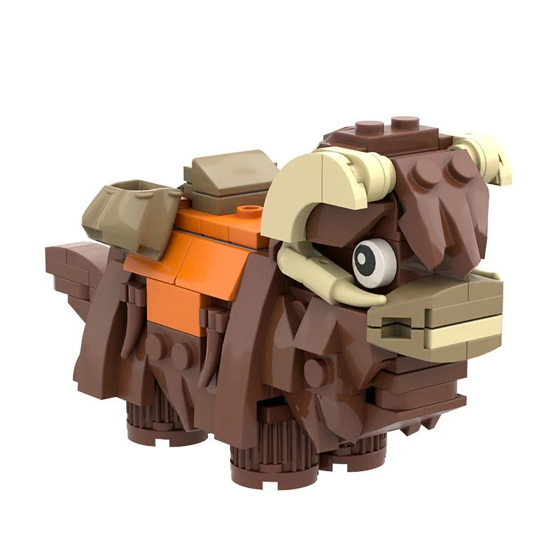 56873 строительные блоки MOC среднего размера в виде зверя из космических войн