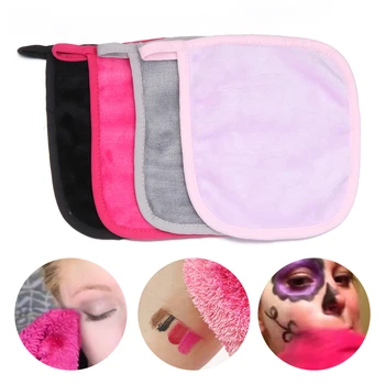 

Reusable Makeup Remover Towel Soft Microfiber Face Cleaner Cosmetic Magical Tools Beauty Essentials