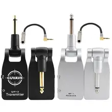 Portable Wireless Guitar Audio Transmitter Receiver System Digital Transmitter Receiver Electric Guitar Bass Musical Instrument4 aroma aru 03s uhf wireless digital audio transmission transmitter receiver system for guitar bass