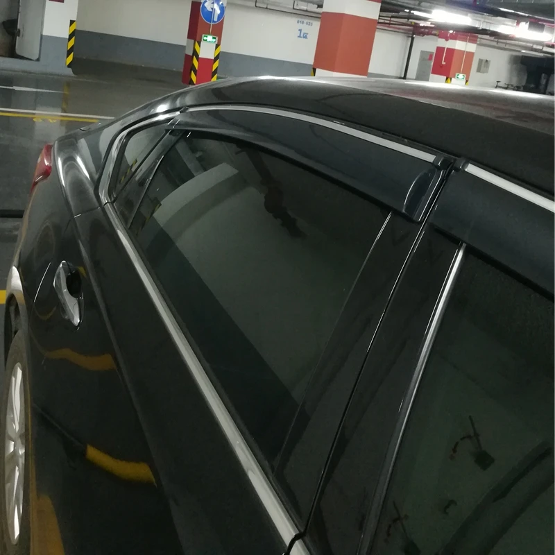 Для+ Altima TEANA 4 шт./компл. окна козырек Vent Оттенки Защита от солнца дождь дефлектор гвардии авто аксессуары