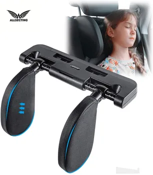 

Car neck pillow Both Side Head Support Neck Pillow Car Travel Head Rest Cushion Soft Vehicle Neck Pillow For Kids Adults KT-0030