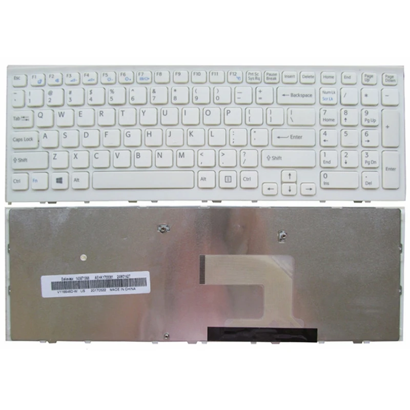 Teclado de Laptop dos Eua para Dispositivos Sony com Três Parafusos Novo Teclado de substituição - Imagem 3