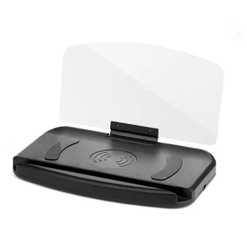 

Car Navigation Hud Head Display Board Phone Stand Black