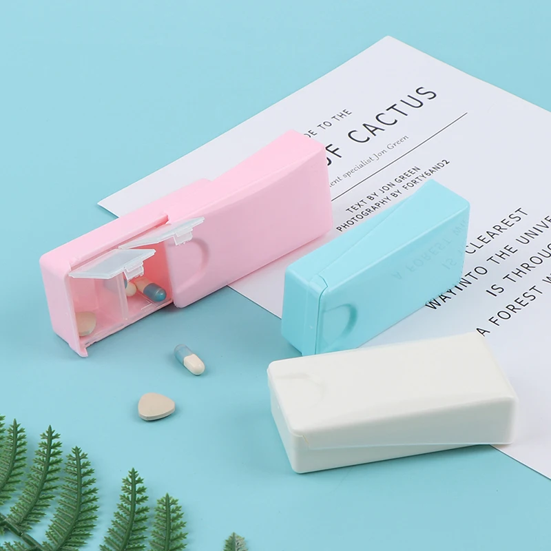 Portable 3Grids Pill Box Medicine Tablet One Day Pillbox Case Container Travel Pill Box Holder Daily Medicine Storage Organizer