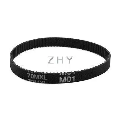 70MXL025 88-Teeth 1/" широкий 2,032 мм шаг черный 3d принтер Cogged зубчатый ремень