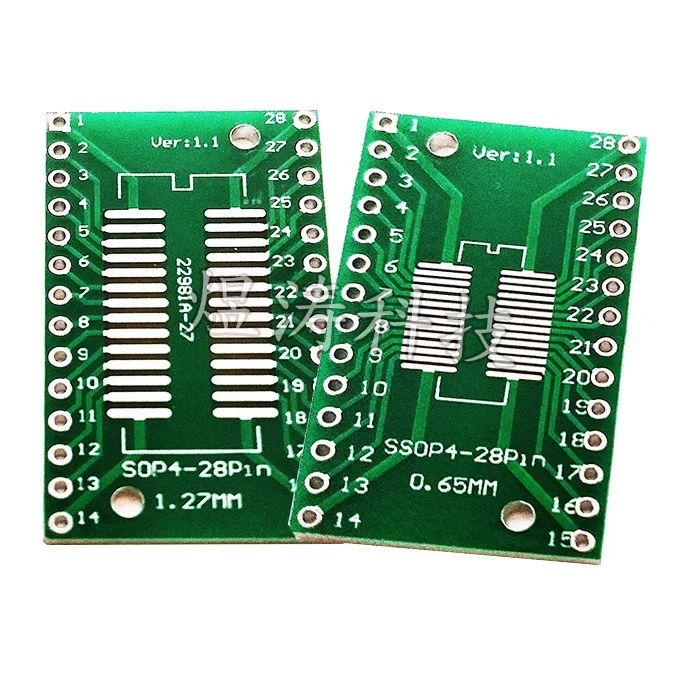 

SOP28 Adapter Plate SSOP28 Go Dip TSSOP28 SOJ28 Patch Turn Direct Plug Dip Adapter Plate
