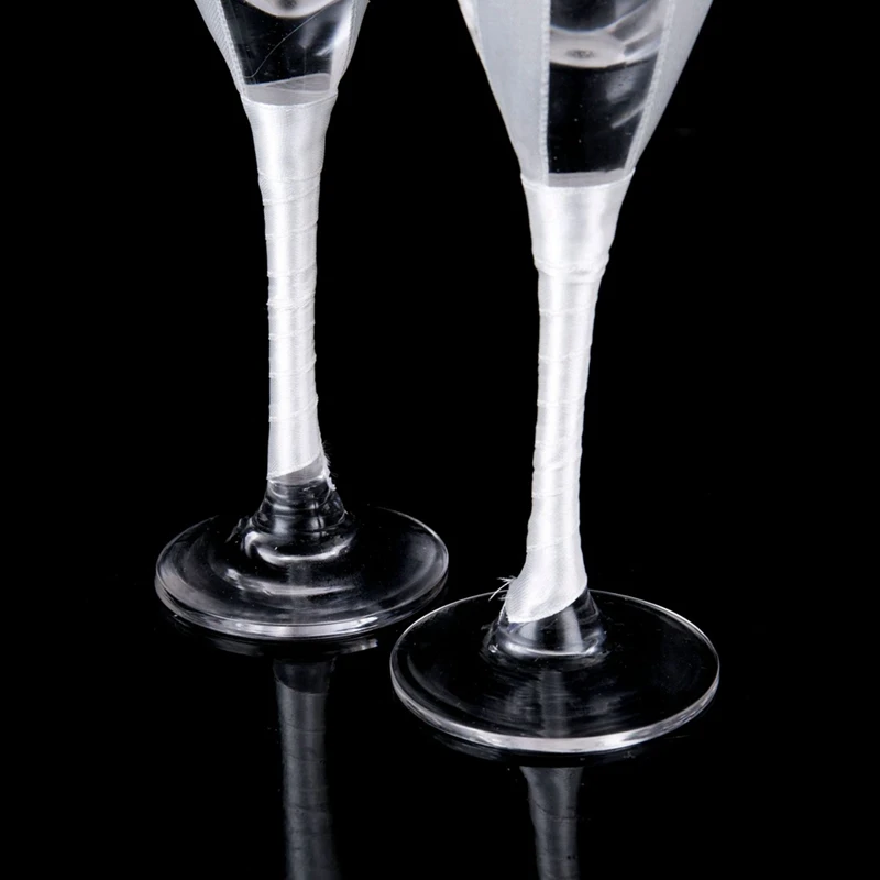 Высокое качество 2 шт./компл. креативный подарок для невесты и жениха бокалы для шампанского Свадебные набор чашки тостов бокал для держащих букет невесты на свадьбе, вечерние